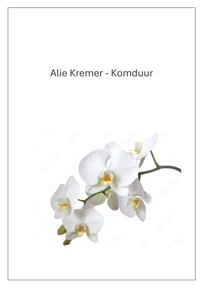 Alie Kremer - Komduur - 29 mei 2025
