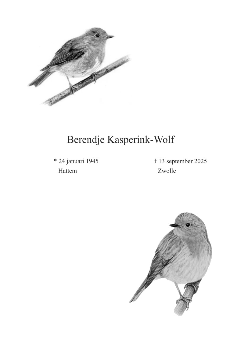 Berendje Kasperink - Wolf - 13 september 2025